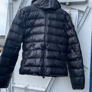 Moncler Puffer Zip Up Hoodie Jacket